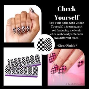 43. Color Street Nail Strips - Check Yourself